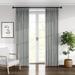 The Tailor's Bed 100% Cotton Striped Room Darkening Pinch Pleat Single Curtain Panel 100% Cotton in Black | 84 H in | Wayfair CPP-TS-BK-PP-EF