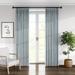 The Tailor's Bed 100% Cotton Striped Room Darkening Pinch Pleat Single Curtain Panel 100% Cotton in Green/Blue | 84 H in | Wayfair CPP-TS-IN-PP-EF