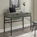 Mercury Row® Caudillo Writing Desk Wood/Metal in Gray | 31 H x 44 W x 20 D in | Wayfair 90C9ADBECE4B43C8A9CF36E4780BD3F5