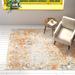 Orange/White 48 x 0.3 in Area Rug - Wade Logan® Besfort Abstract Ivory/Orange Area Rug | 48 W x 0.3 D in | Wayfair 3C874F8132EA4FE8A0EEC1DF00DC6108