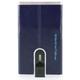 Piquadro - Blue Square Kreditkartenetui RFID Leder 6 cm Portemonnaies Herren