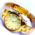 Michael Kors Accessories | Michael Kors Women's Runway 3-Hand Gold-Tone Watch | Color: Gold | Size: Os