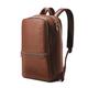 Samsonite Classic Leather Slim Backpack, Cognac, One Size, Classic Leather Slim Backpack