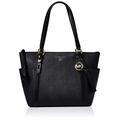 Michael Kors Damen Rhea Handtasche, Schwarz, M EU