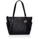 Michael Kors Damen Rhea Handtasche, Schwarz, M EU