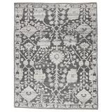 Jaipur Living Riona Hand-Knotted Floral Gray/ White Area Rug (8'X10') - RUG146247