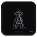 Black Los Angeles Angels Fast Charging Glass Wireless Charge Pad