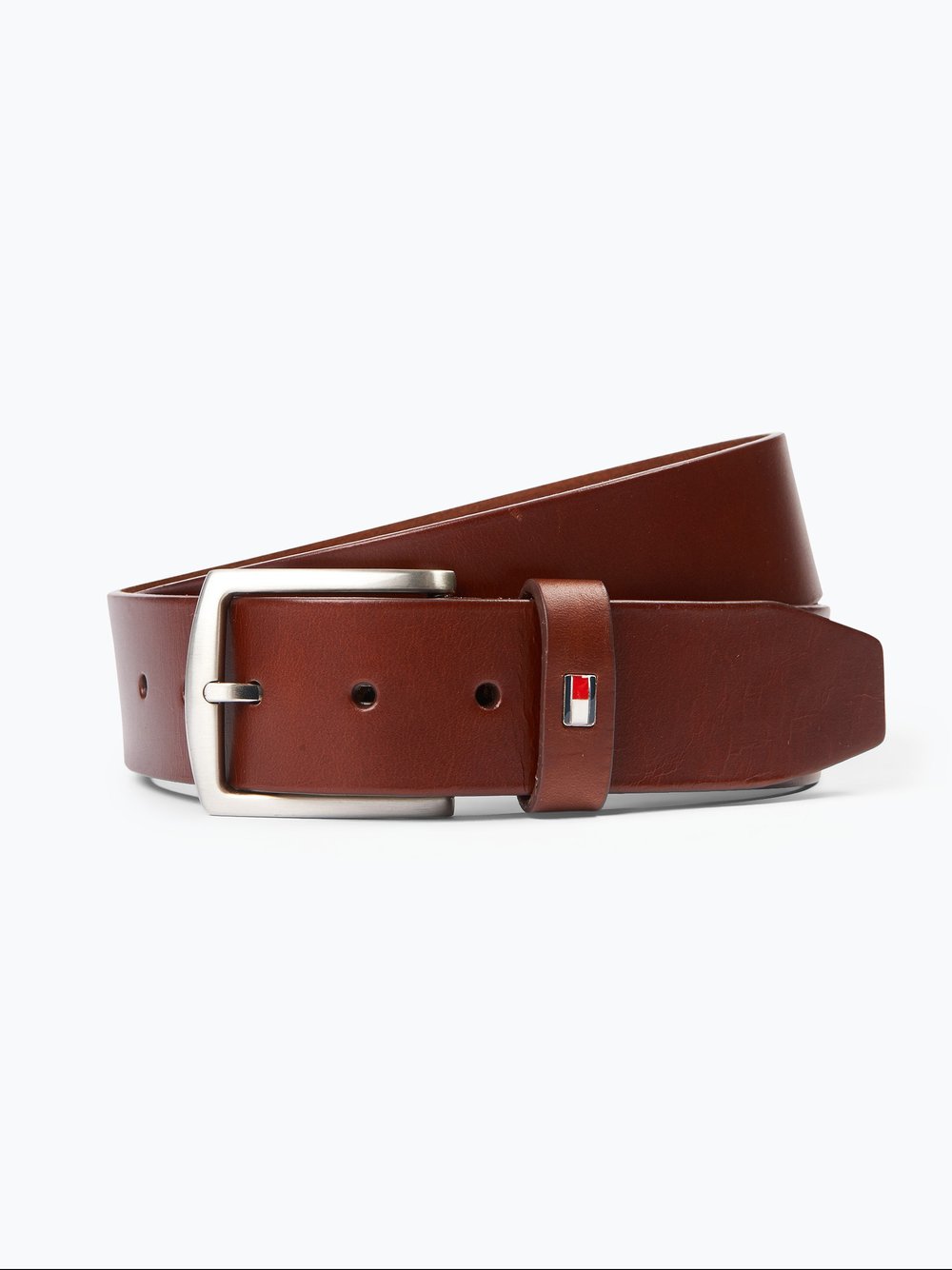 Tommy Hilfiger Ledergürtel Herren cognac, 110 Image