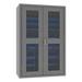 WFX Utility™ Fanrham 72" H x 36.13" W x 24.25" D Cabinet, Wood in Blue | 72 H x 48.13 W x 24.25 D in | Wayfair B2BD1797BBED4B1AB8FD14025137A17A