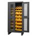 WFX Utility™ Sansevieria 78" H x 36.19" W x 24.13" D Ventilated Cabinet Steel in Yellow | 78 H x 36.19 W x 24.13 D in | Wayfair