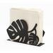 Bayou Breeze Leaf Napkin Holder Metal in Black | 4 H x 6 W x 1.75 D in | Wayfair 26FC13E6275D4720878376A9F2B33B3D