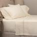 Charlton Home® Chinasa Crocheted 200 Thread Count Sheet Set 100% cotton in White | 100 H x 81 W in | Wayfair 26ODSFG