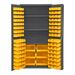 WFX Utility™ Orion 72" H x 36" W x 24" D Storage Cabinet, Wood in Yellow | 72 H x 36 W x 24 D in | Wayfair 2AF2D79558154197B81F222D879C9FAB