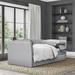 Lark Manor™ Aroosh Twin Daybed w/ Trundle Upholstered/Microfiber/Microsuede in Gray | 33 H x 42 W x 88 D in | Wayfair