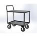 Durham Manufacturing Low Profile Instrument Cart Metal in Gray | 44 H x 39 W x 24.25 D in | Wayfair LIC-243644-2-95