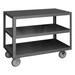 Durham Manufacturing High Deck Portable Cart Metal in Gray | 30.06 H x 60.25 W x 30.25 D in | Wayfair HMT-3060-3-95