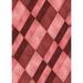 Red 0.35 in Indoor Area Rug - Ebern Designs Geometric Maroon/Rouge Area Rug Polyester/Wool | 0.35 D in | Wayfair 3D329A6B8EEB419A9BDED99A0CD7C022