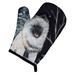 Red Barrel Studio® Bernadeta Keeshond Oven Mitt Polyester in Black/Gray | 8.5 W in | Wayfair 0458BE242A934FC3840F1F16C3A8FF3F