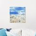 Highland Dunes Nautical and Coastal Crowded Beach Coastal - Wrapped Canvas Painting Print Canvas in Blue/Brown | 20 H x 20 W x 0.8 D in | Wayfair