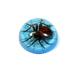 Rosalind Wheeler Pursley Spider w/ Web Dome Paperweight Resin in Blue/Brown | 1.25 H x 2.5 W x 2.5 D in | Wayfair 8430506B8AB14C2EA0B29E5CE04EA2F4