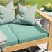 Highland Dunes Analilia Full Platform Loft Bed Polyester in Blue | 4 H x 21 W x 21 D in | Outdoor Furniture | Wayfair