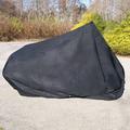 Budge Industries Elastic Motorcycle Cover Polyester in Black | 44 H x 144 W x 144 D in | Wayfair MCV-1