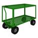 Durham Manufacturing Garden Truck Metal in Green | 38.25 H x 50.38 W x 24.25 D in | Wayfair GT5WT-2448-2-10PN-83T