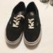 Vans Shoes | A Pair Of Kids Size 6 1/2 Vans | Color: Black/White | Size: 6.5bb