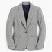 J. Crew Jackets & Coats | J.Crew Peplum-Back Blazer In Houndstooth | Color: Black/Gray | Size: 2