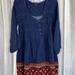 American Eagle Outfitters Dresses | Ae Dress | Color: Blue/Orange | Size: M