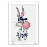 Los Angeles Dodgers 24'' x 36'' Baseball Bugs Limited Edition Fine Art Print