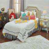 "Cassidy 68"" x 86"" Comforter ( Cassidy In Twin ) - Rizzy Home CFSBT1486YE006886"