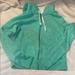 American Eagle Outfitters Tops | 2/$30 American Eagle Outfitters Hoodie | Color: Green/White | Size: M