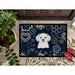 Winston Porter Toluca Flowers Labrador Non-Slip Outdoor Door Mat Synthetics | 0.2" H x 36" W x 24" D | Wayfair 1EF9E53B047B48D09CFC3654E2652018