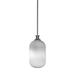 Breakwater Bay Carina 1-Light Stem Hung Pendant Glass in Gray/White | 15.25 H x 8.25 W x 8.25 D in | Wayfair 783AA882EBD94EE19C4EDDFCD5A5518F