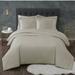 Truly Calm Antimicrobial Duvet Cover Set Microfiber in Brown | Full/Queen Duvet Cover + 2 Shams | Wayfair DCS3829KHFQ-00