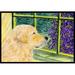 Winston Porter Stonegate Golden Retriever Non-Slip Outdoor Door Mat Synthetics | Rectangle 1'6" x 2' 3" | Wayfair 935C1CC7232D403E8819392AA889E75B