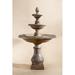 One Allium Way® Wimbled Concrete Newcastle 3 Tier Fountain | 82 H x 52 W x 52 D in | Wayfair 9021D075DD0744FFADB1BC95F122AB53