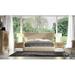 Rosdorf Park Prentiss Solid Wood Upholstered Standard 3 Piece Bedroom Set Upholstered in Brown | Full/Double | Wayfair