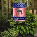 Trinx Patriotic American 2-Sided Polyester 15 x 11 in. Garden Flag in Red/Blue | 15 H x 11 W in | Wayfair 3543E283DD684873B2503792E54F8005