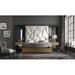 Everly Quinn Solid Wood Upholstered Standard 3 Piece Bedroom Set Upholstered in Brown | Queen | Wayfair B24E5202B287469A898AAC00A1451F26