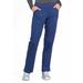 Cherokee Medical Uniforms Workwear Pro Mid-Rise Cargo Pant (Size 3X) Navy, Poly + Cotton,Spandex