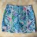 Lilly Pulitzer Skirts | Lilly Pulitzer Patty Skort 2 | Color: Blue/Pink | Size: 2