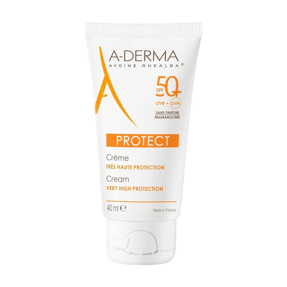 A-Derma Protect Crema Senza Profumo SPF50+ 40ml - solare viso 40 ml So