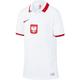 Nike Unisex Kinder Poland 2020 Stadium Home T-Shirt, White/Sport Red, M