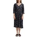 edc by ESPRIT Damen Kleid 041cc1e318, 403/Navy 4, 38