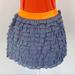 J. Crew Skirts | J. Crew Ruffle Denim Blue & Orange Mini Skirt Xs | Color: Blue/Orange | Size: Xs