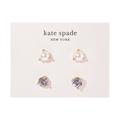 Kate Spade Jewelry | Kate Spade New York Rise & Shine Stud Earrings | Color: Gold/White | Size: Os