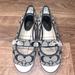 Coach Shoes | Authentic Coach Margot Flats Q290 Size 7.5 | Color: Black/White | Size: 7.5