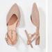 Anthropologie Shoes | Anthropologie Paolo Mattei Metallic Flats | Color: Pink | Size: 37